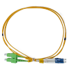 Patchcord duplex SM G.657A1 SC/APC-LC/UPC 9/125 2m
